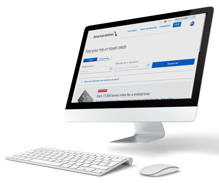 Laptop mockup showing an airline website with a PNR verification page to prove onward tickets are verifiable